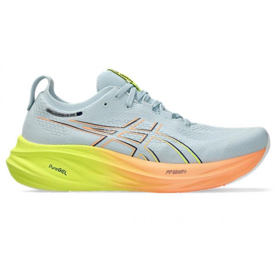 ASICS GEL-NIMBUS 26 PARIS- Cool Grey/Safety Yellow