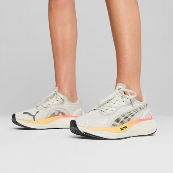 PUMA VELOCITY NITRO 3 donna-VAPOR GRAY/SUN STREAM/SUNSET