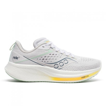 SAUCONY RIDE 17 donna-WHITE/PEEL