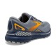 BROOKS ADRENALINE GTS 23-Grey/Crown Blue/Orange