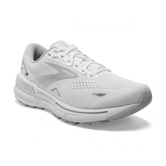 BROOKS ADRENALINE GTS23 donna-WHITE/OYSTER/SILVER