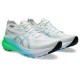 ASICS GEL-KAYANO 31 - WHITE/BRIGHT CYAN