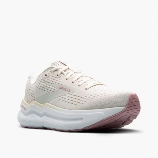 BROOKS GHOST MAX 2 donna-Coconut Milk/Gray/Zephyr