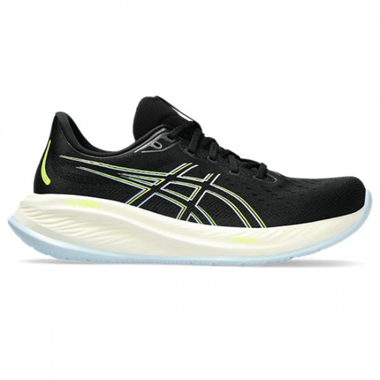 ASICS GEL CUMULUS 26-Black/Safety Yellow