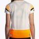 BROOKS Run Visible Short Sleeve 2.0 donna- Ecru/Fluoro Flash/Black