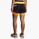 BROOKS Run Visible 4 2in1 Short 2.0donna- Black/Ecru/Fluoro Flash