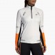 BROOKS Run Visible 1/2 Zip 2.0 donna-Ecru/Fluoro Flash/Black