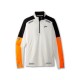 BROOKS Run Visible 1/2 Zip 2.0- Ecru/Fluoro Flash/Black