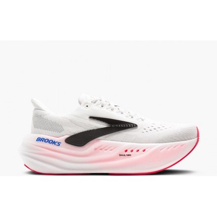 BROOKS GLYCERIN MAX donna-White/Black/Diva Pink