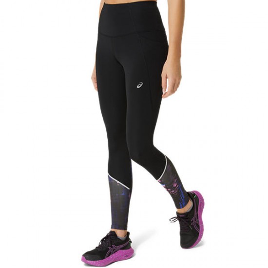 ASICS ROAD LITE-SHOW TIGHT- Performance Black/Bold Magenta