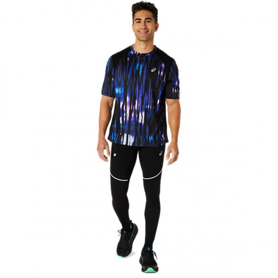 ASICS ROAD LITE-SHOW SS TOP-Blue Expanse