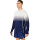 ASICS SEAMLESS LS TOP-Birch/Blue Expanse