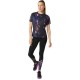 ASICS ROAD LITE-SHOW SS TOP- BLACK/MAGENTA