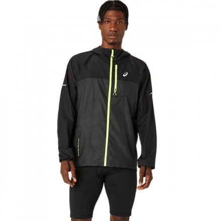 ASICS FUJITRAIL PACKABLE JACKET- Performance Black/Performance Black