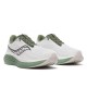 SAUCONY RIDE 18-WHITE/OLIVINE