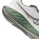 SAUCONY RIDE 18-WHITE/OLIVINE