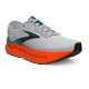 BROOKS GHOST MAX-Oyster Mushroom/Orange/Teal