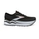 BROOKS GHOST MAX 2-Black/White/Fiery Red