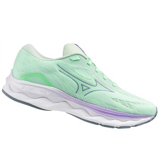 MIZUNO WAVE SERENE donna-Neo Mint/Paisley Purple/Citade