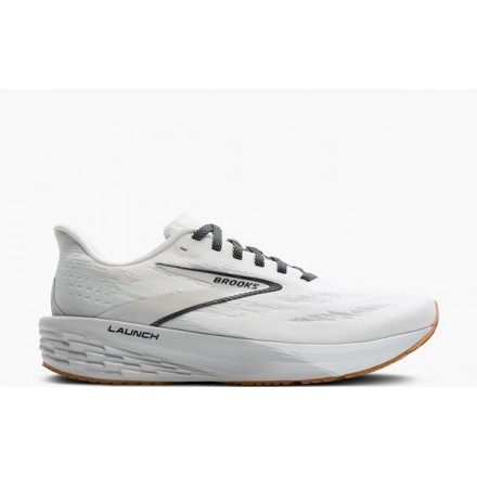 BROOKS LAUNCH 11-White/Grey/Black