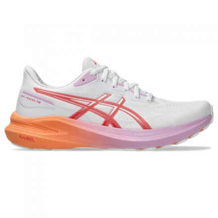 ASICS GT 1000 13 donna-White/Coral Reef