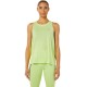 ASICS RACE TANK LIME GREEN