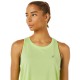 ASICS RACE TANK LIME GREEN