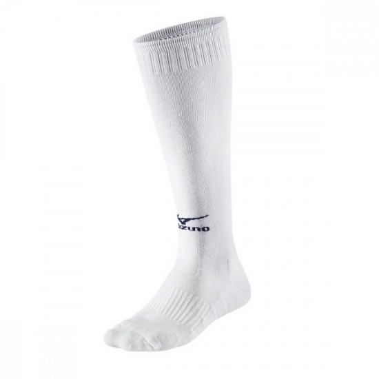 MIZUNO TEAM VOLLEY SOCK LONG COMFORT WHITE/NAVY