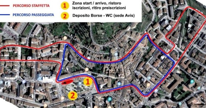 Passeggiata e corsa a Castelfiorentino, ecco la ‘Urban Running’